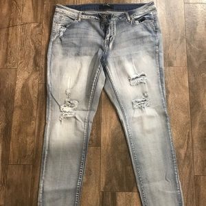 WAX skinny jeans! 16. NWOT